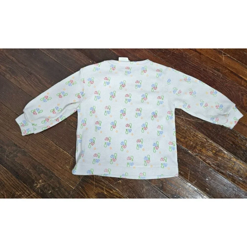Vintage 90s Mayfair Truck Car Print Long Sleeve T-shirt